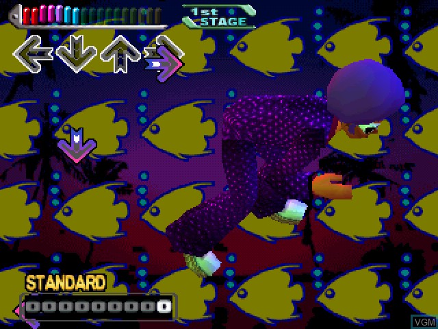 Image in-game du jeu Dancing Stage Fever sur Sony Playstation