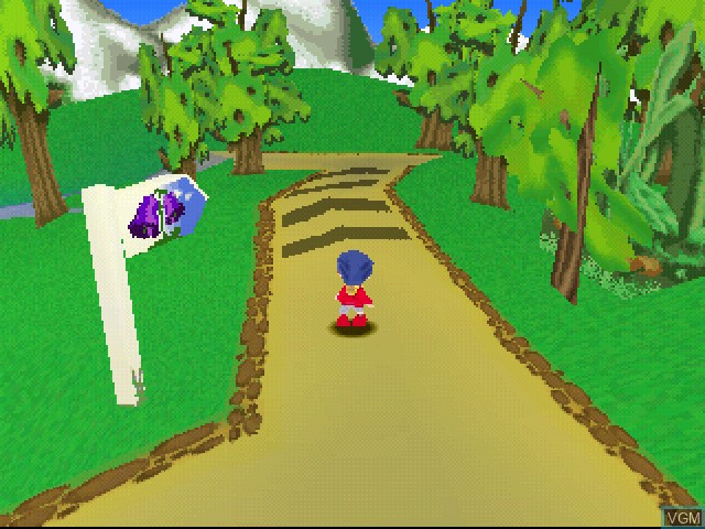Image in-game du jeu Noddy's Magic Adventure sur Sony Playstation