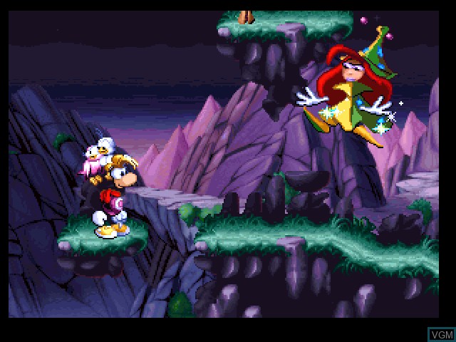 Image in-game du jeu Rayman Junior sur Sony Playstation