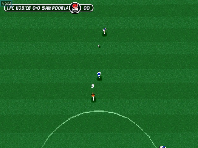 Image in-game du jeu Sensible Soccer sur Sony Playstation