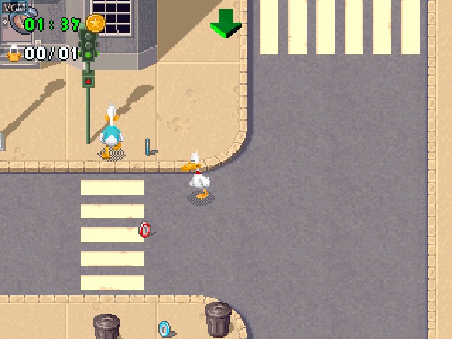 Image in-game du jeu Sitting Ducks sur Sony Playstation