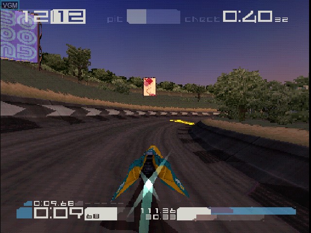 Image in-game du jeu Wipeout 3 Special Edition sur Sony Playstation