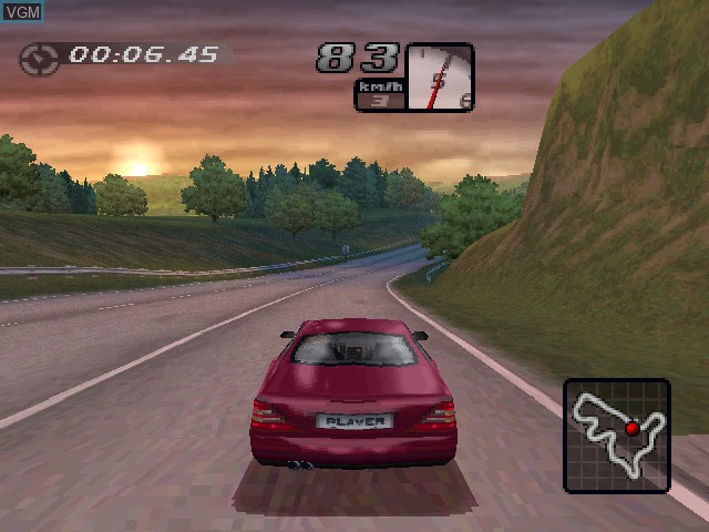 Image in-game du jeu Need for Speed - High Stakes sur Sony Playstation