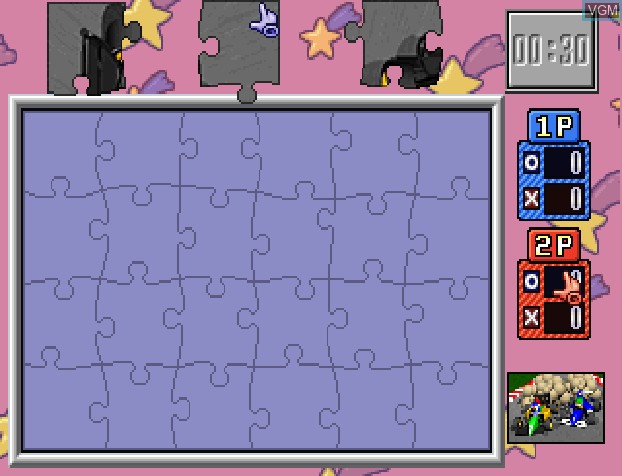 Image in-game du jeu Jigsaw World sur Sony Playstation