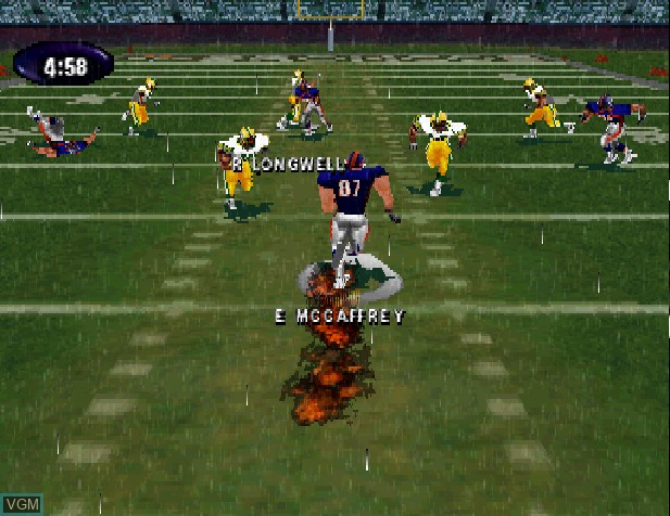 Image in-game du jeu NFL Xtreme sur Sony Playstation