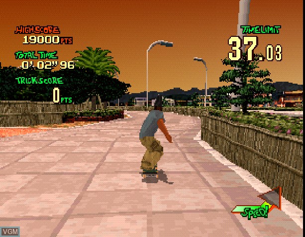 Image in-game du jeu Street Sk8er sur Sony Playstation