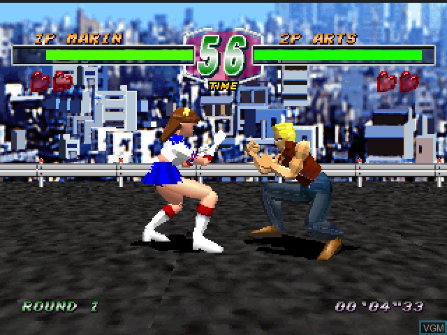Image in-game du jeu FIST sur Sony Playstation