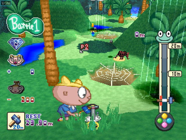 Image in-game du jeu Kero Kero King sur Sony Playstation
