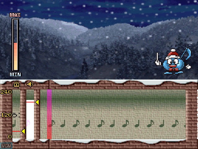 Image in-game du jeu Maestromusic Merry Christmas Append Disc, The sur Sony Playstation
