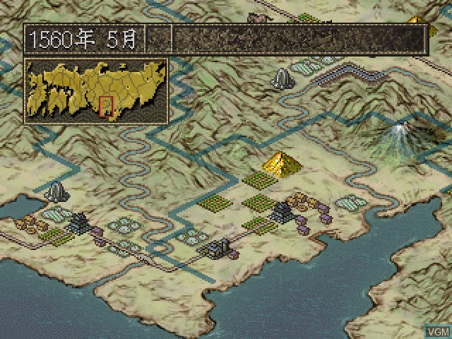 Image in-game du jeu Nobunaga no Yabou - Reppuuden sur Sony Playstation