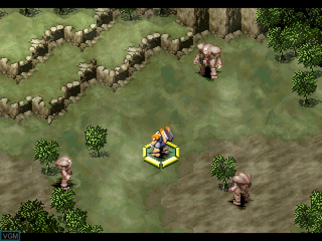 Image in-game du jeu Shin Masou Kishin - Panzer Warfare sur Sony Playstation