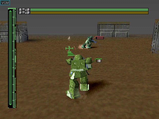 Image in-game du jeu Soukou Kihei Votoms - Lightning Slash sur Sony Playstation
