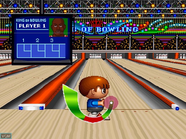 Image in-game du jeu King of Bowling sur Sony Playstation