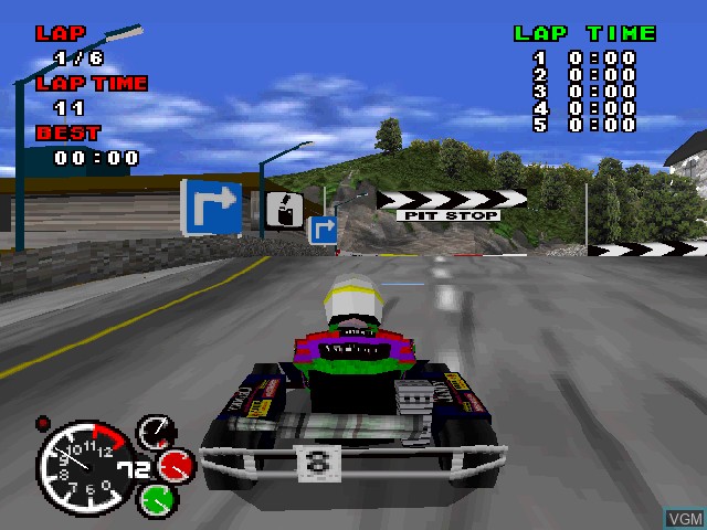 Image in-game du jeu Formula Karts - Special Edition sur Sony Playstation