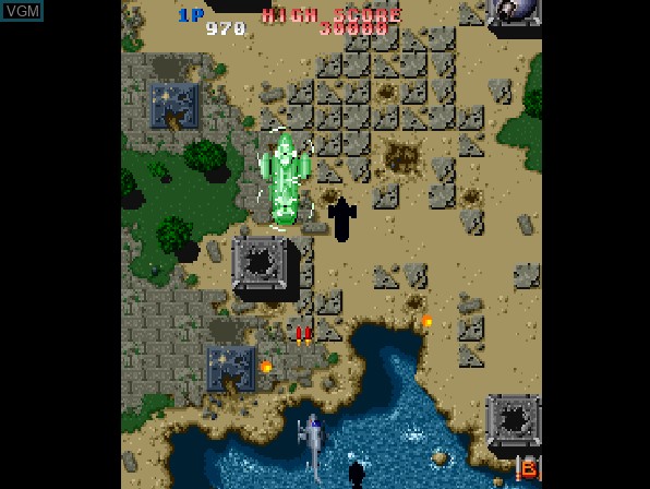 Image in-game du jeu Toaplan Shooting Battle 1 sur Sony Playstation