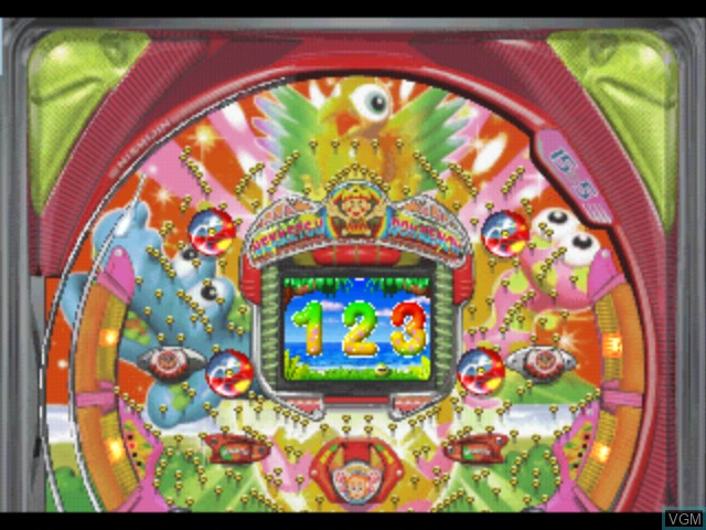 Image in-game du jeu Hissatsu Pachinko Station Now 4 - Ore wa Nekketsu Bouken Ou da!! sur Sony Playstation