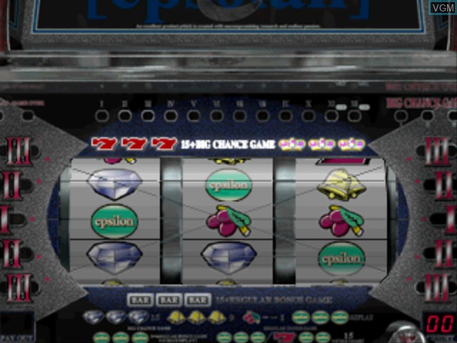 Image in-game du jeu Jissen Pachi-Slot Hisshouhou! Single - Epsilon R sur Sony Playstation