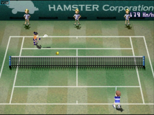 Image in-game du jeu Love Game's - Wai Wai Tennis Plus sur Sony Playstation