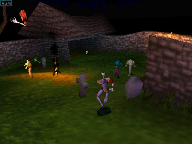 Image in-game du jeu MediEvil / C-12 - Final Resistance sur Sony Playstation