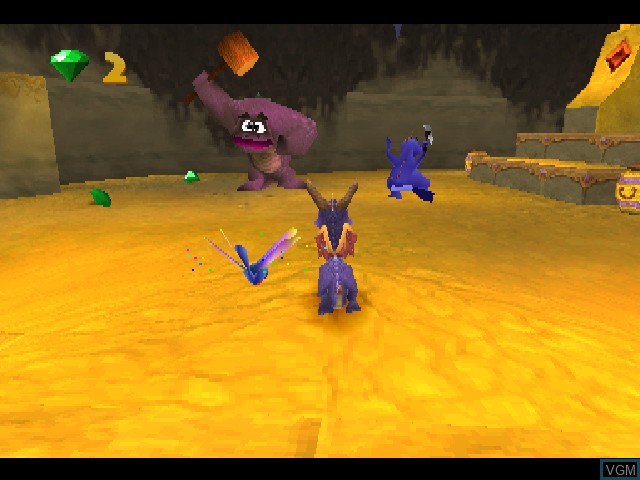 Image in-game du jeu Spyro Collector's Edition sur Sony Playstation