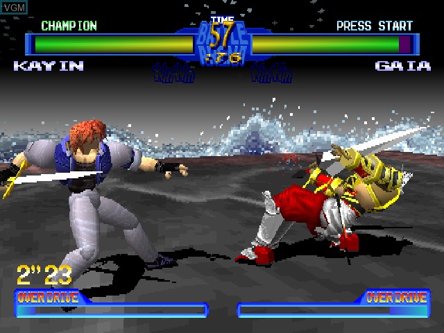 Image in-game du jeu Battle Arena Toshinden 2 sur Sony Playstation