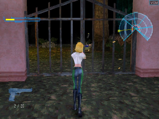 Image in-game du jeu Danger Girl sur Sony Playstation