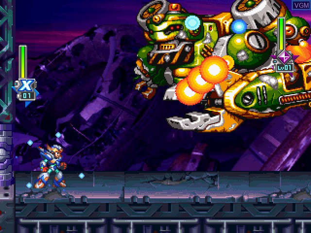 Image in-game du jeu Mega Man X6 sur Sony Playstation