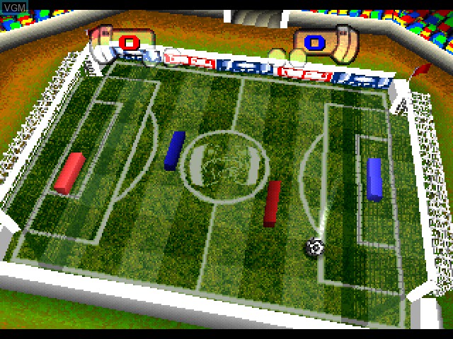 Image in-game du jeu Pong sur Sony Playstation