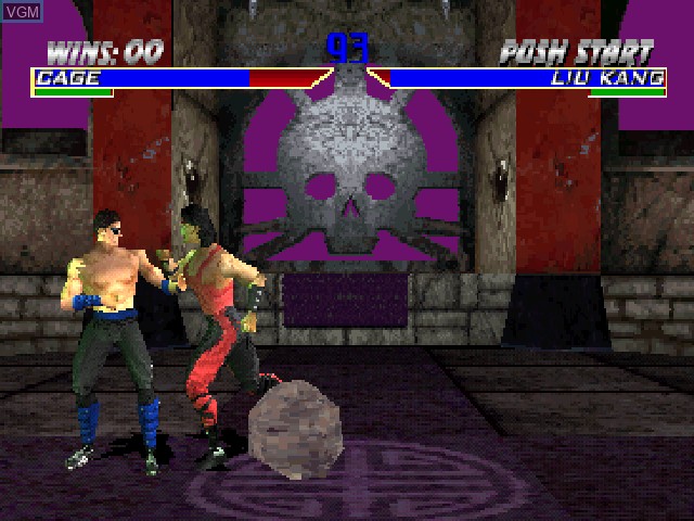 Image in-game du jeu Mortal Kombat 4 sur Sony Playstation