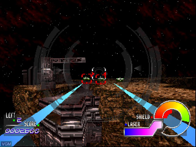 Image in-game du jeu Jupiter Strike sur Sony Playstation