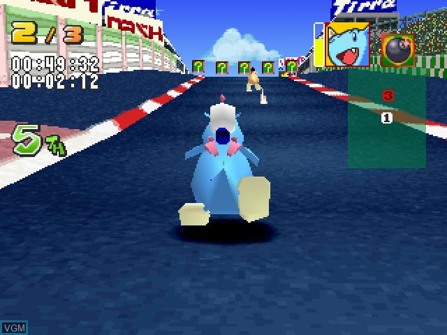 Image in-game du jeu Bomberman Fantasy Race sur Sony Playstation