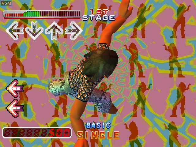 Image in-game du jeu Dance Dance Revolution 2nd Remix sur Sony Playstation