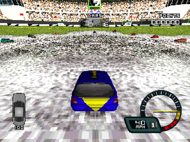 Image in-game du jeu Demolition Racer sur Sony Playstation