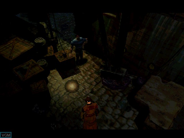 Image in-game du jeu Discworld Noir sur Sony Playstation