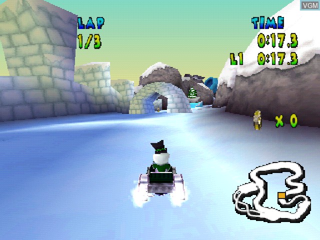 Image in-game du jeu Walt Disney World Quest - Magical Racing Tour sur Sony Playstation
