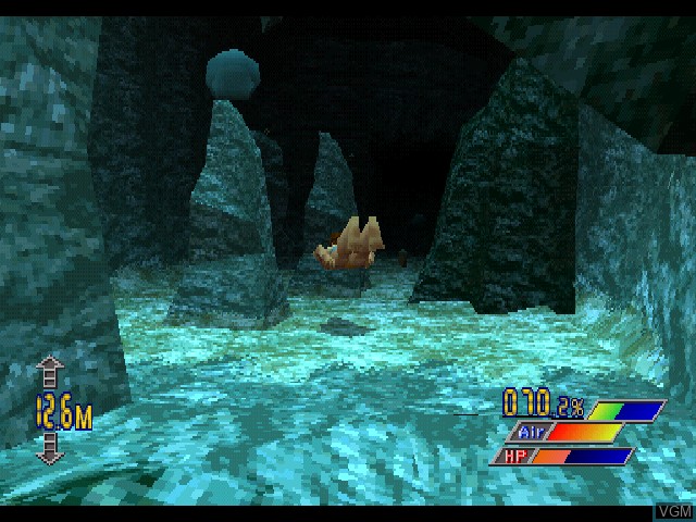 Image in-game du jeu Diver's Dream sur Sony Playstation