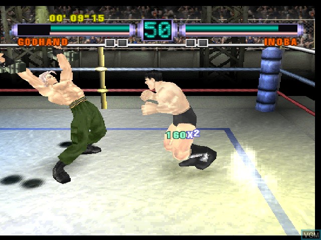 Image in-game du jeu Ehrgeiz sur Sony Playstation