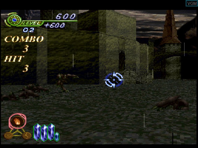 Image in-game du jeu Elemental Gearbolt sur Sony Playstation