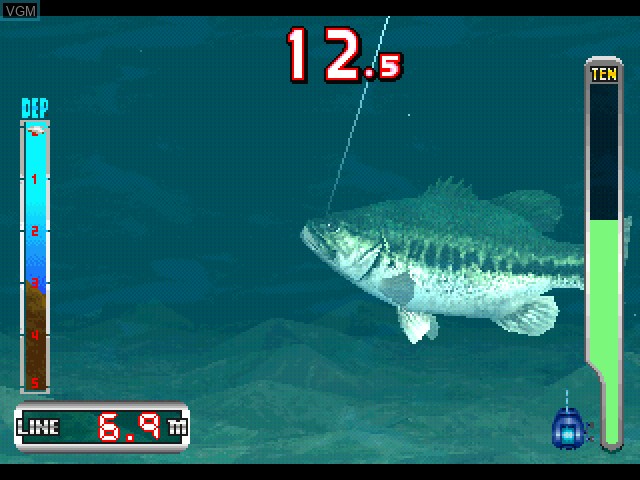 Image in-game du jeu Exciting Bass 2 sur Sony Playstation