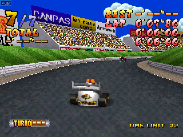 Image in-game du jeu Extreme Go-Kart Racing sur Sony Playstation