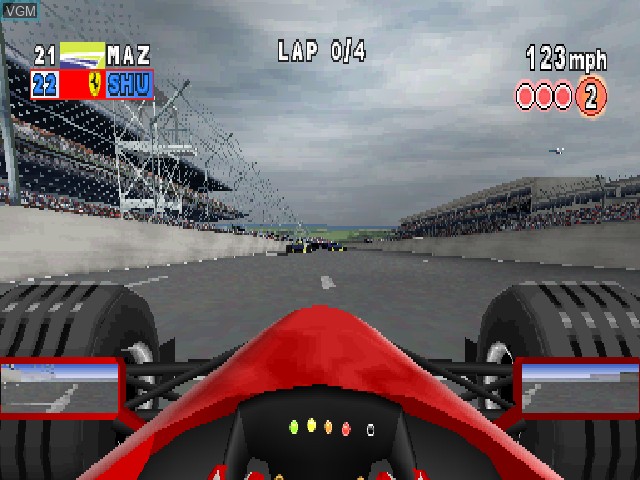 Image in-game du jeu F1 2000 sur Sony Playstation