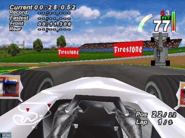 Image in-game du jeu F1 World Grand Prix - 1999 Season sur Sony Playstation