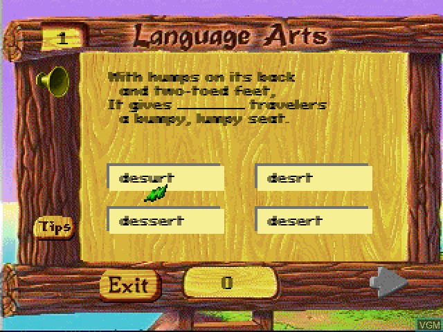 Image in-game du jeu Faire Games - Language Arts sur Sony Playstation