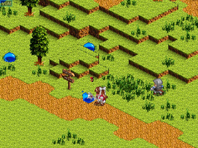 Image in-game du jeu Farland Saga - Toki no Michishirube sur Sony Playstation