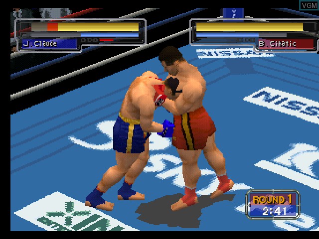 Image in-game du jeu Fighting Illusion - K-1 Grand Prix '98 sur Sony Playstation