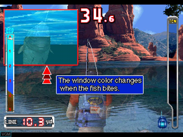 Image in-game du jeu Fisherman's Bait 2 - Big Ol' Bass sur Sony Playstation