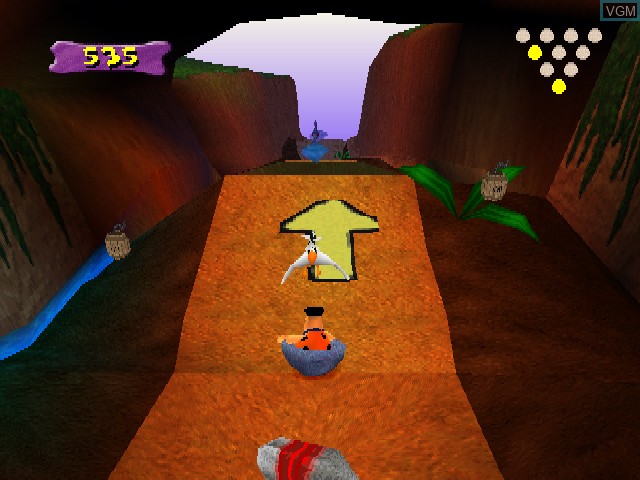 Image in-game du jeu Flintstones, The - Bedrock Bowling sur Sony Playstation