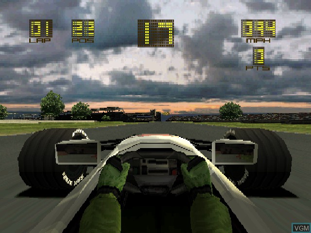 Image in-game du jeu Formula One 2000 sur Sony Playstation