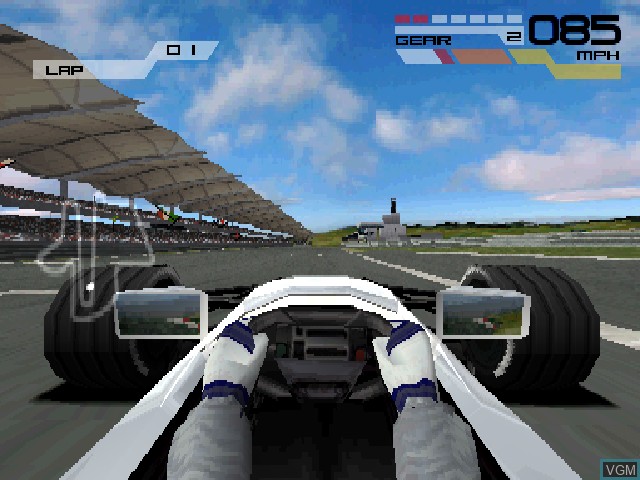 Image in-game du jeu Formula One 2001 sur Sony Playstation