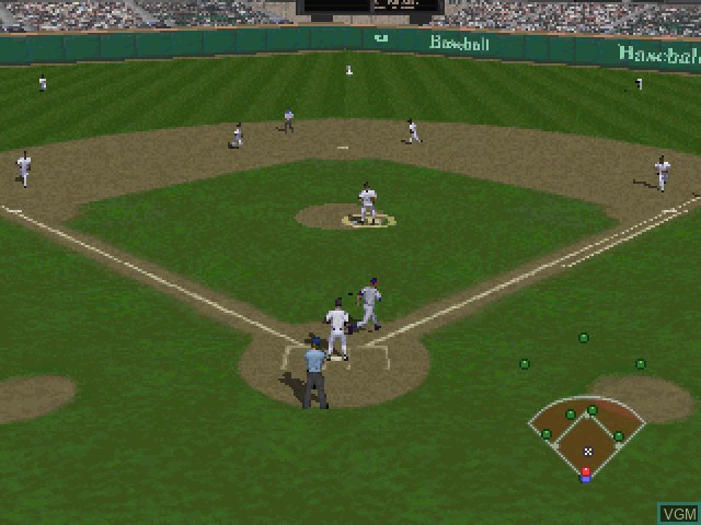 Image in-game du jeu Frank Thomas Big Hurt Baseball sur Sony Playstation